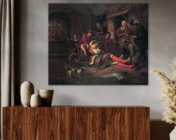 The wine is a Mocker by Jan havicksz Steen