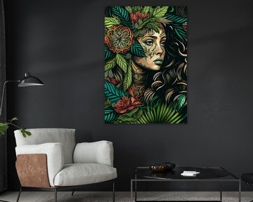 Flowerpunk : Jungle luxuriante sur Color Square