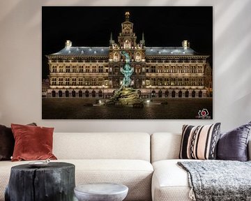 Stadhuis Antwerpen van Luc De Cock