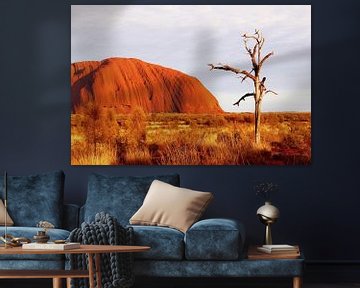 Uluru viewpoint by Inge Hogenbijl