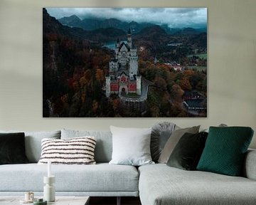 Kasteel Neuschwanstein van Hussein Muo