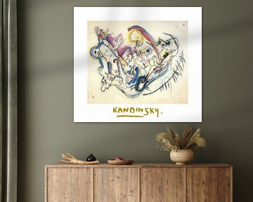 Oiseau de feu de Vassily Kandinsky sur Peter Balan