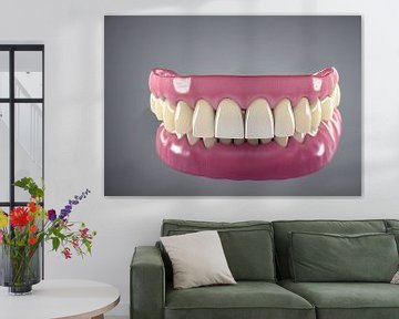 3d Render Denture of a Human Illustration by Animaflora PicsStock
