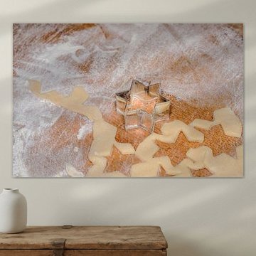 Baking traditional Christmas cookies by ManfredFotos