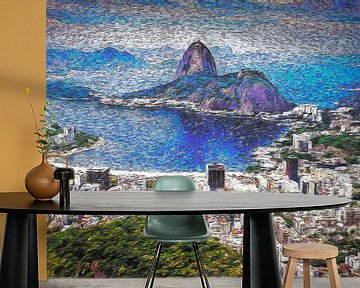 Rio de Janeiro | Van Gogh Kunst van Peter Balan