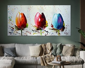 Tulpen van Gena Theheartofart