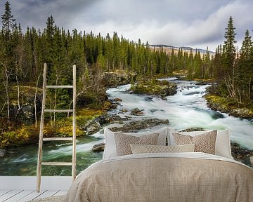 River Landscape in Sweden by Daniela Beyer