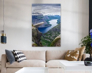 Trolltunga en de Ringedalsvannet - Norwegen von Ricardo Bouman Fotografie