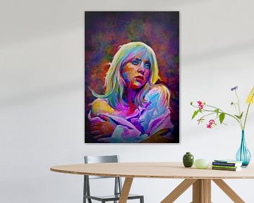 Billie Eilish van Muhamad Suryanto