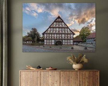 Half-timbered house in Germany