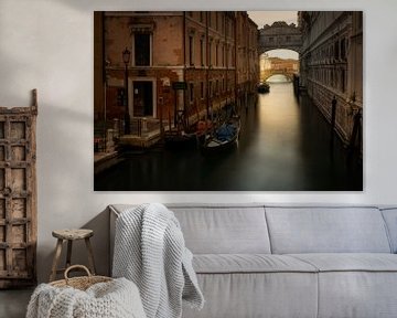 Two Venice gondolas by Wojciech Kruczynski