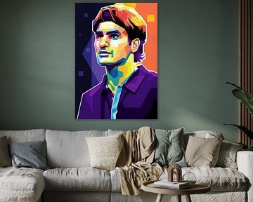 Roger Federer sur andrean