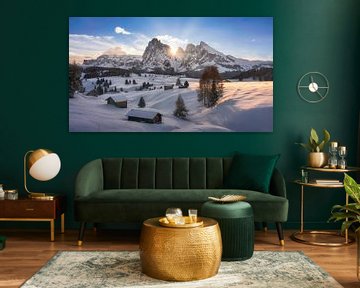 Seiser Alm, Italien von Photo Wall Decoration