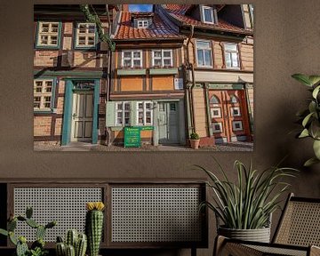 Het "Kleinste Huis" in Wernigerode van t.ART