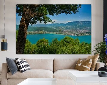 Vue sur le lac du Bourget sur Tanja Voigt