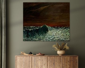 Die Welle, Gustave Courbet