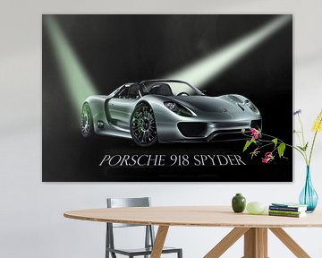 Porsche 918 Spyder sur Gert Hilbink