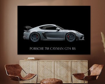 Porsche 718 Cayman GT4 RS sur Gert Hilbink