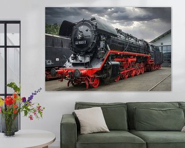 Alte Dampflokomotive 44 1593-1