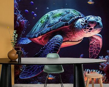 Zeeschildpad - Magie van de onderwaterwereld van Max Steinwald