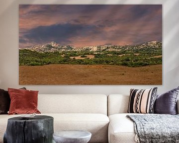 Landschaft mit Granitfelsen, Sardinien, Italien von Mieneke Andeweg-van Rijn
