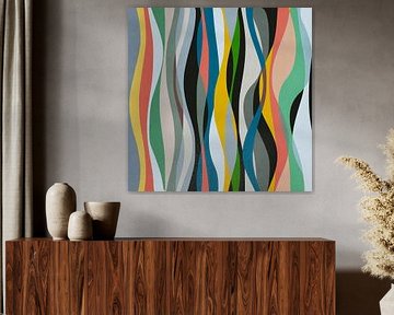 Golvende kleuren
