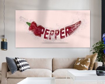 Hot Chili Pepper van Klaartje Majoor