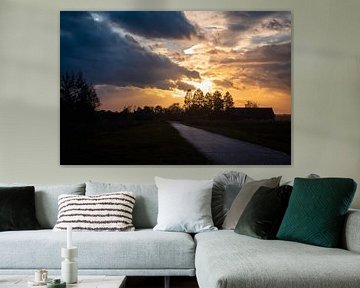 Sunset Polder Vught by Zwoele Plaatjes