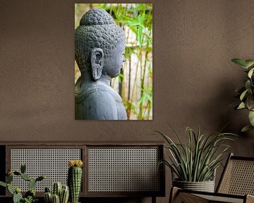statue of buddha in zen garden by 7Horses Photography