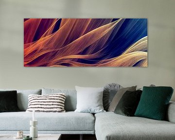 abstrakter Hintergrund mit Linien Illustration von Animaflora PicsStock