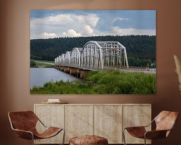 Alaska Highway Brug van Roland Brack