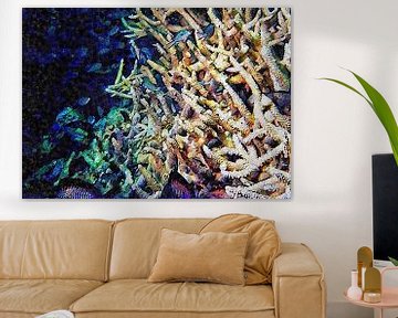 Vis en koraal Cluster 5 van Dorothy Berry-Lound