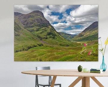 Glen Coe Valley in Scotland by Jürgen Wiesler