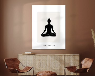 Yoga IX von ArtDesign by KBK