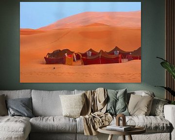 Nomaden Marokko van Inge Hogenbijl