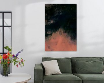Abstract schilderij "I'm on fire" van Studio Allee