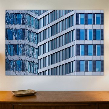 Detail des Bürogebäudes The Edge in Amsterdam