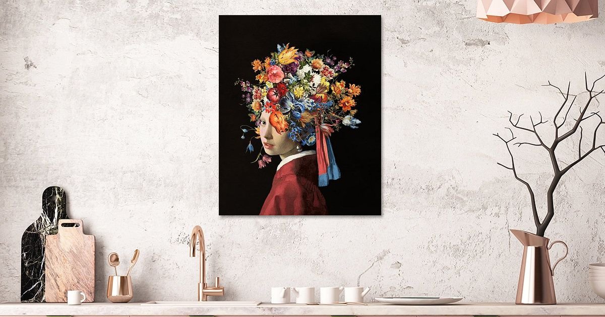 Poster Encadré Abraham Lincoln Avec Citation Biblique - Art Mural Américain, Style Portrait, Papier Semi-brillant