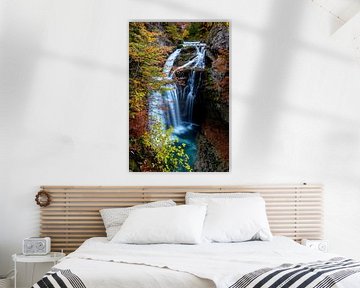 Wasserfall von Petra van der Zande