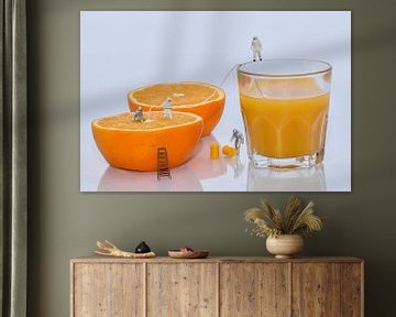 Orange juice by Sandra Raangs