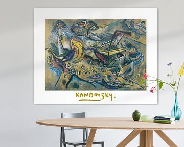 Zuiden door Wassily Kandinsky van Peter Balan