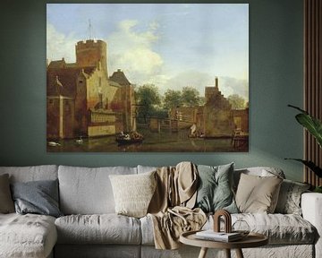Schloss Loenerslot in Holland, Jan van der Heyden