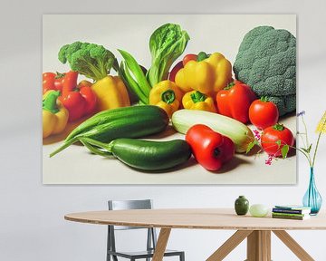 illustration de légumes frais sur Animaflora PicsStock
