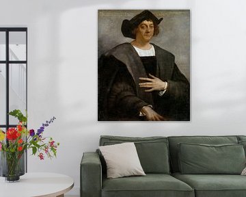 Porträt eines Mannes, bei dem es sich um Christoph Kolumbus handeln soll, Sebastiano del Piombo