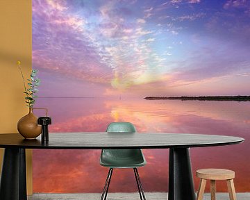 Audenge on fire by Arnaud Bertrande