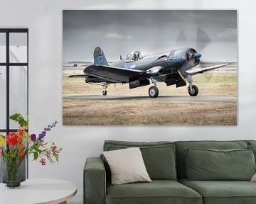 Vought F4U Corsair jachtvliegtuig van KC Photography