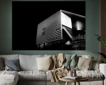 Zwartwit minimalisme foto van TivoliVredenburg in Utrecht van Phillipson Photography
