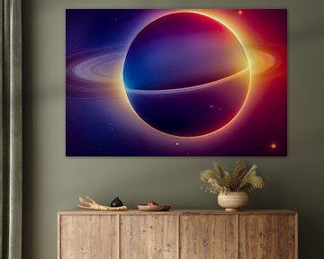 de zon en de planeet, illustratie van Animaflora PicsStock