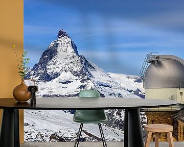 Het observatorium Gornergrat en de Matterhorn