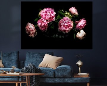 Flourishing Peonies von marlika art